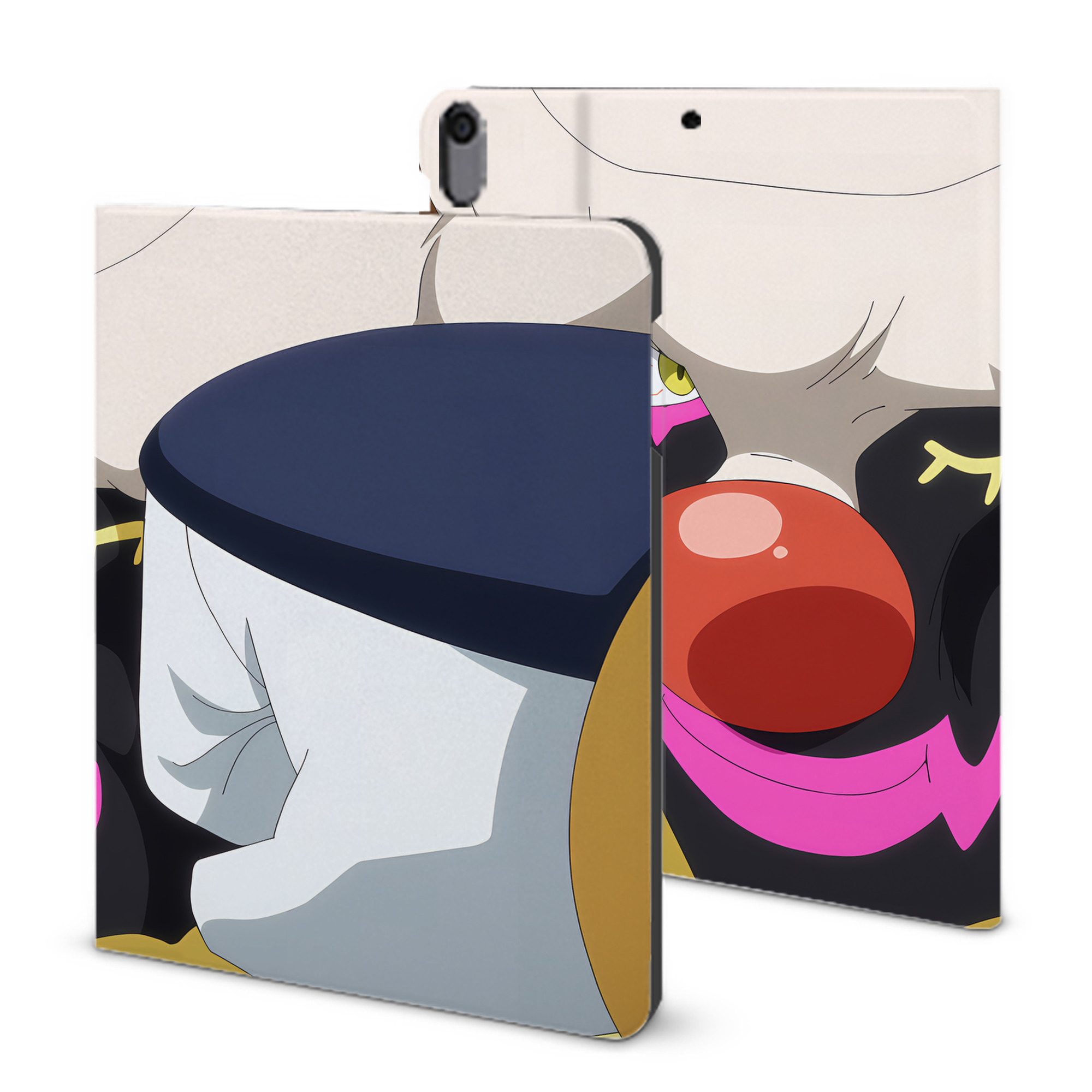 （画像用） 転スラ Regarding Reincarnated to Slime IPad ケース ブック型 PUレザー TPU 耐衝撃 軽量 薄型 ペン収納なし 全面保護 IPad 各モデル対応
